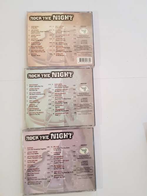 Rock The Night, Various, 3 x CD, Rock