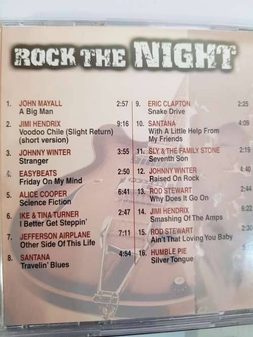 Rock The Night, Various, 3 x CD, Rock