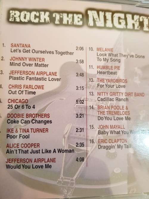Rock The Night, Various, 3 x CD, Rock