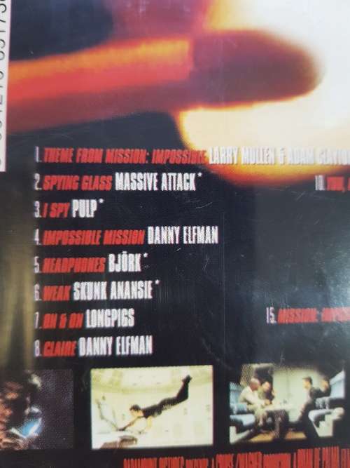 Mission Impossible, Music From And Inspired By The Motion Picture CD