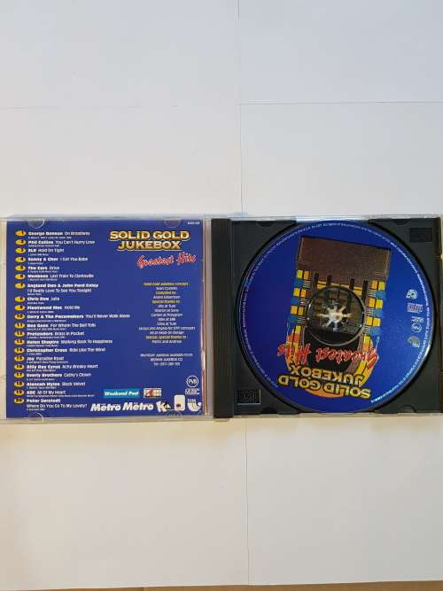 Solid Gold Jukebox, Greatest Hits CD