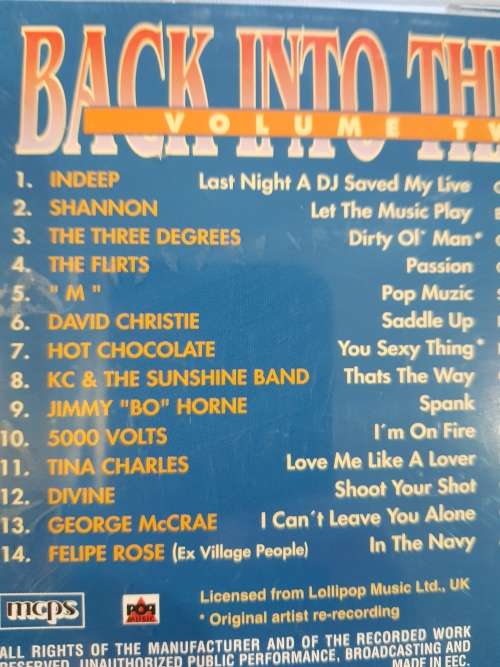 Back Into The 80`s Volume 2, CD