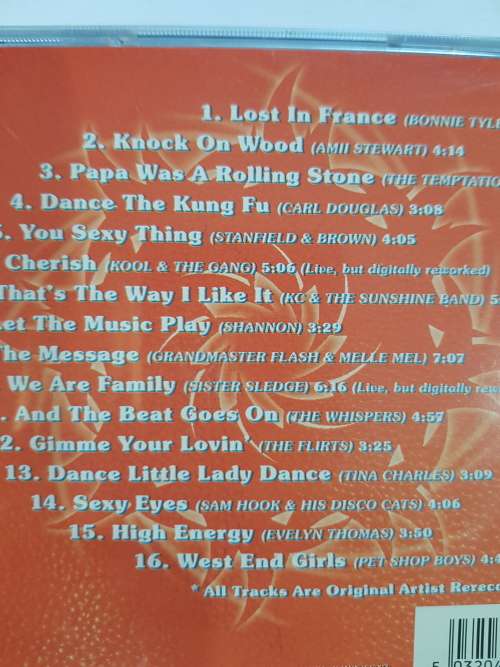 Disco Dance Of The 80`s, CD