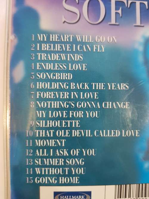 Soft Sax 2, 15 Classic Love Songs CD