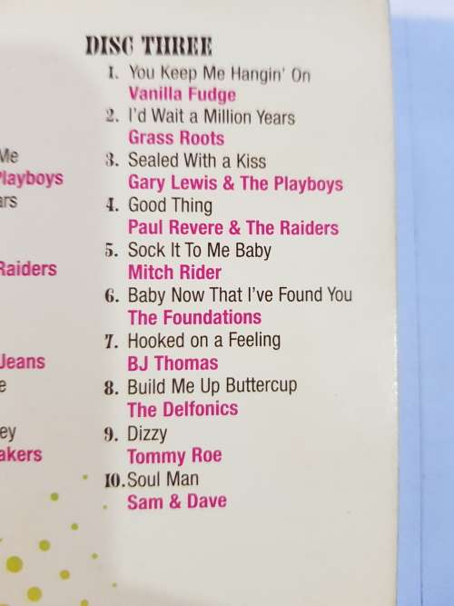 Hits Of The 60`s, 3 x CD