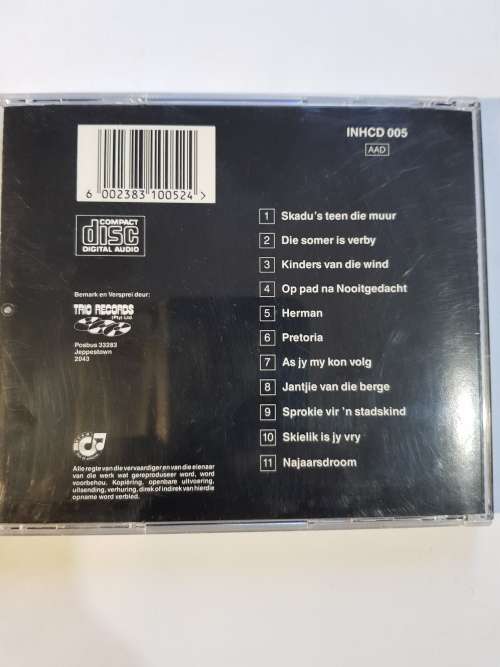 Koos Du Plessis, Skadu`s Teen Die Muur CD