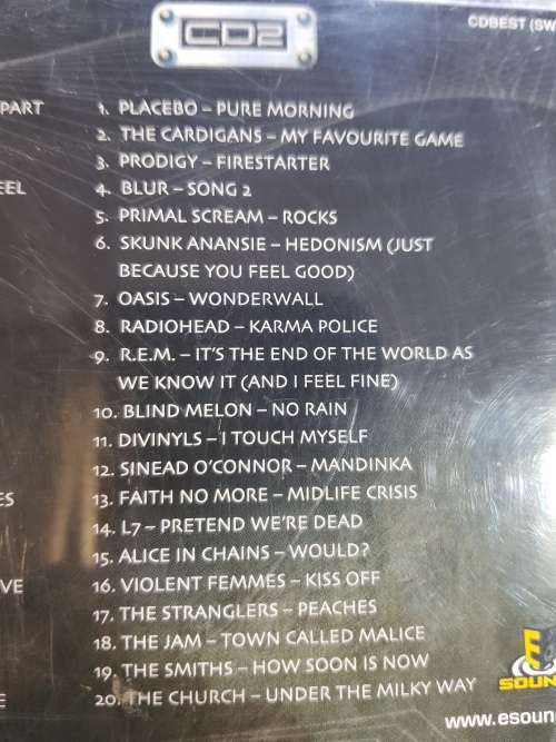 The Best Alternative Album...Ever! 2 x CD