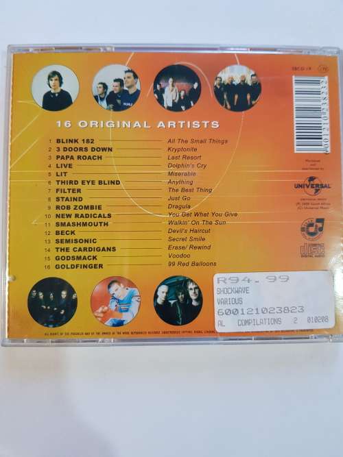 Shockwave, Various CD