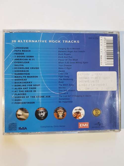 Shockwave Volume 2, Various CD