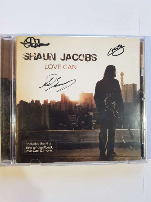Shaun Jacobs, Love Can, Signed CD