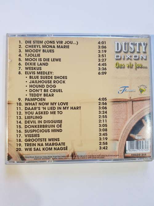 Dusty Dixon, Ons Vir Jou, Signed CD