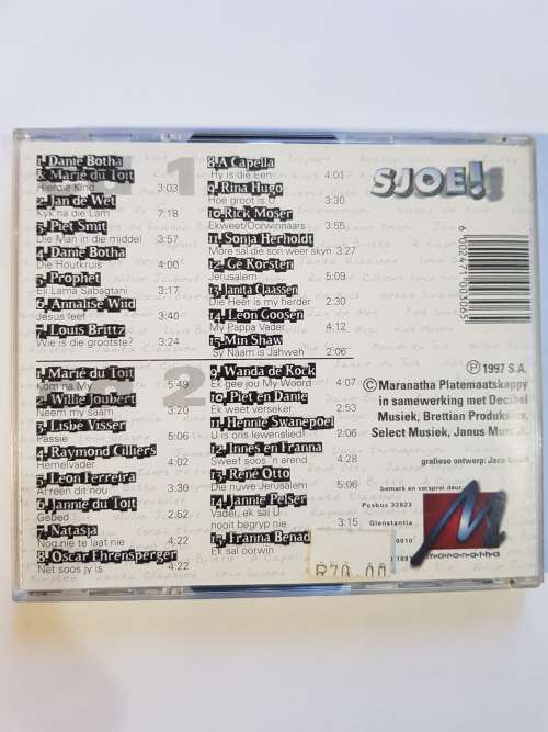 Sjoe! 30 Top Geestelike Treffers, 2 x CD