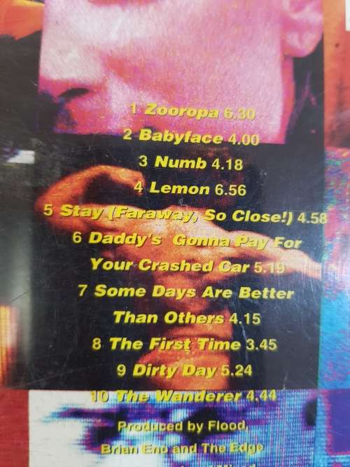 U2, Zooropa CD