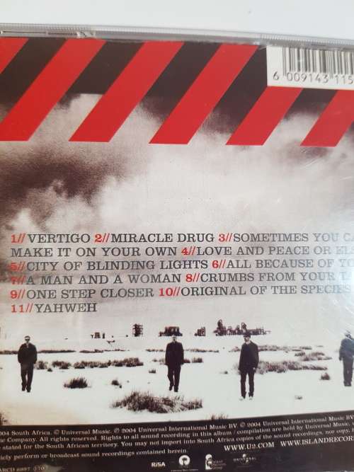 U2, How To Dismantle An Atomic Bomb CD