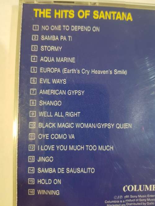 Santana, The Hits Of Santana CD