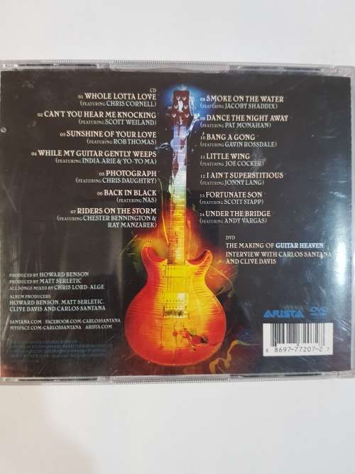 Santana, Guitar Heaven, The Greatest Guitar Classics Of All Time, 2 x CD