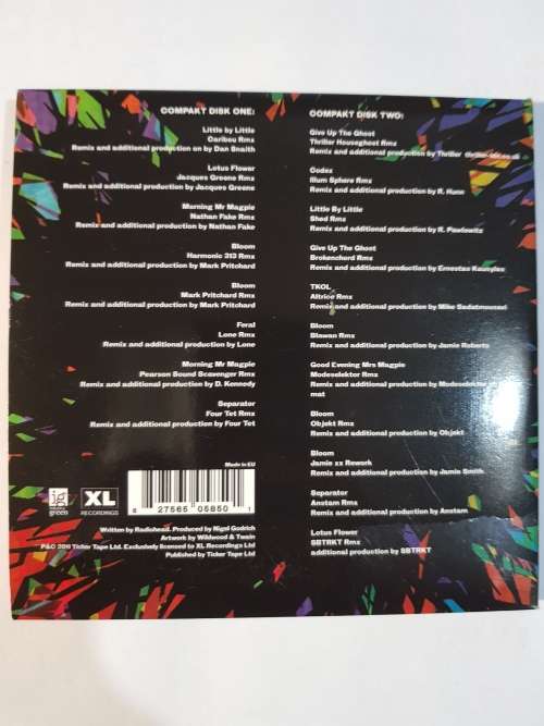 Radiohead, TKOL RMX 1 2 3 4 5 6 7, 2 x CD, UK