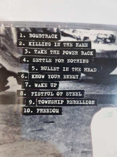 Rage Against The Machine, Rage Against The Machine CD
