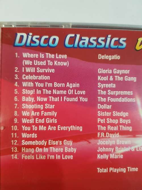 Disco Classics, Disco Fever CD