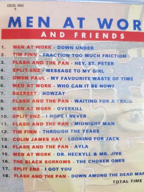 Men At Work And Friends CD