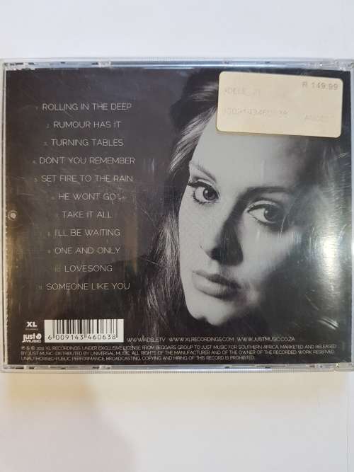 Adele, 21 CD