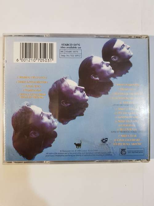 Wet Wet Wet, End Of Part One, Their Greatest Hits CD