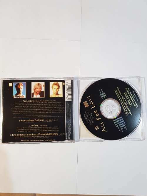 The Three Musketeers, All For Love, CD Single
