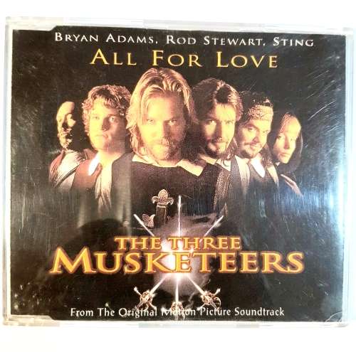 The Three Musketeers, All For Love, CD Single