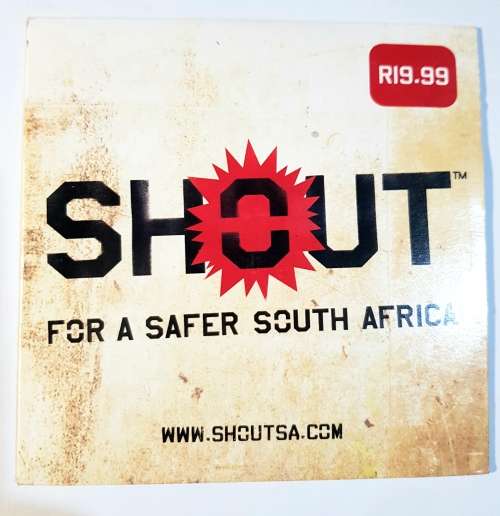 Shout for a Safer South Africa, CD single
