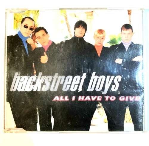 Backstreet Boys, All I Have To Give, CD single