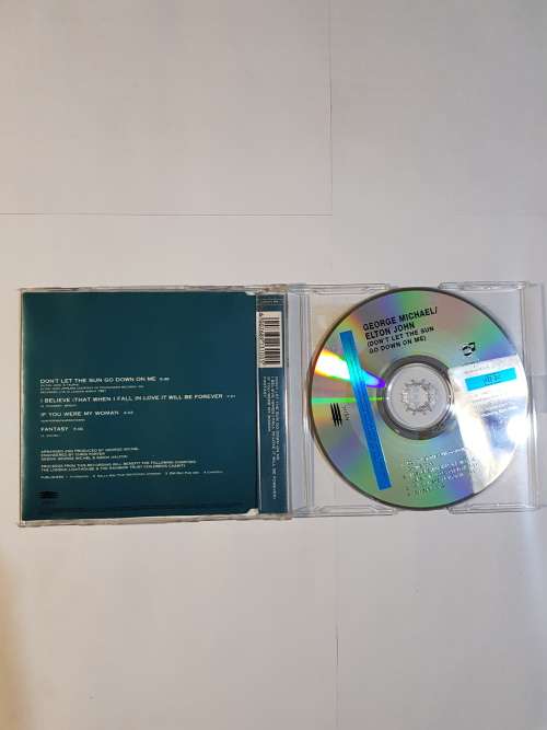 George Michael / Elton John, Don`t Let The Sun Go Down On Me CD single