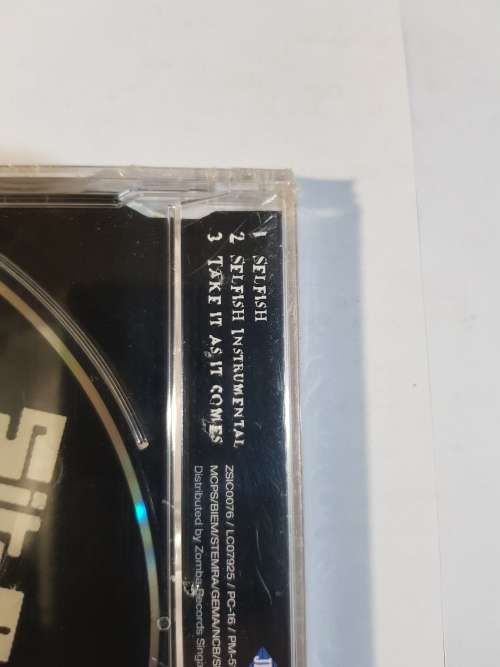Sita, Selfish CD single, New