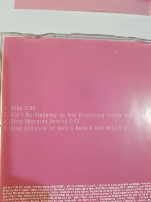 Spice Girls, Stop CD single