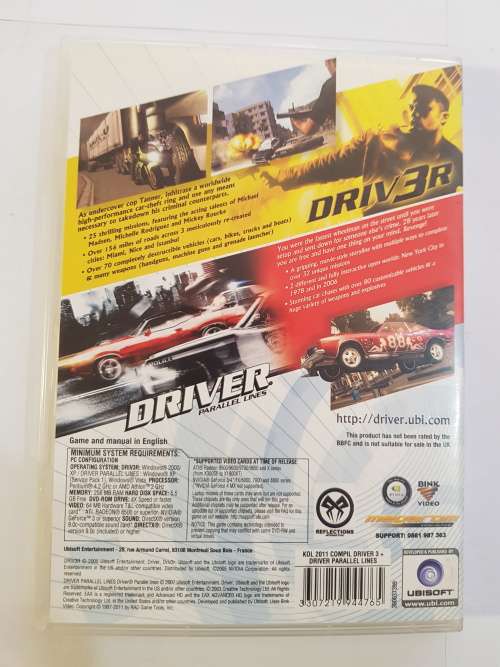 Driver, Parallel Lines PC DVD