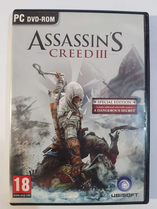 Assassin`s Creed III PC DVD, Special Edition