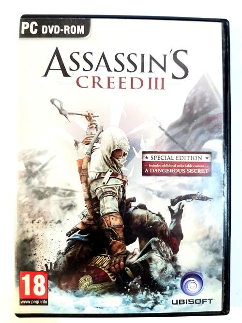 Assassin`s Creed III PC DVD, Special Edition