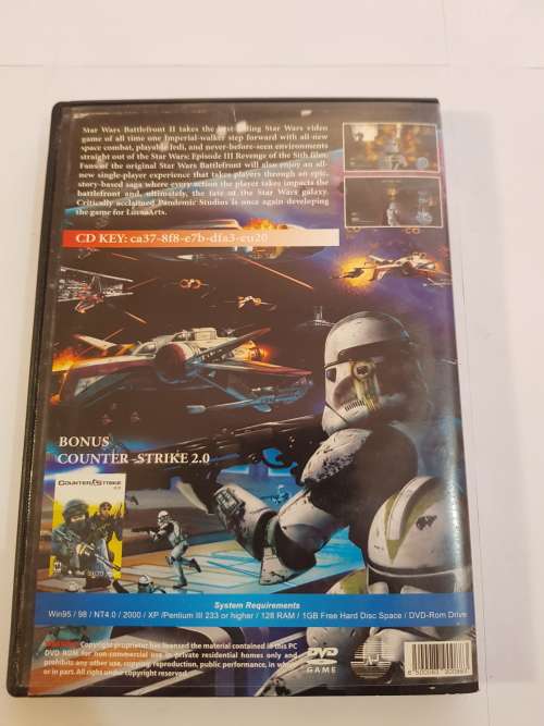 Star Wars Battlefront II, PC DVD