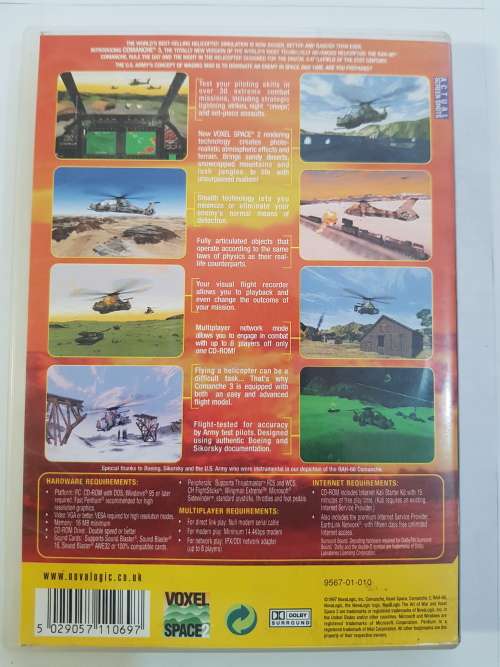 Comanche 3, PC CD