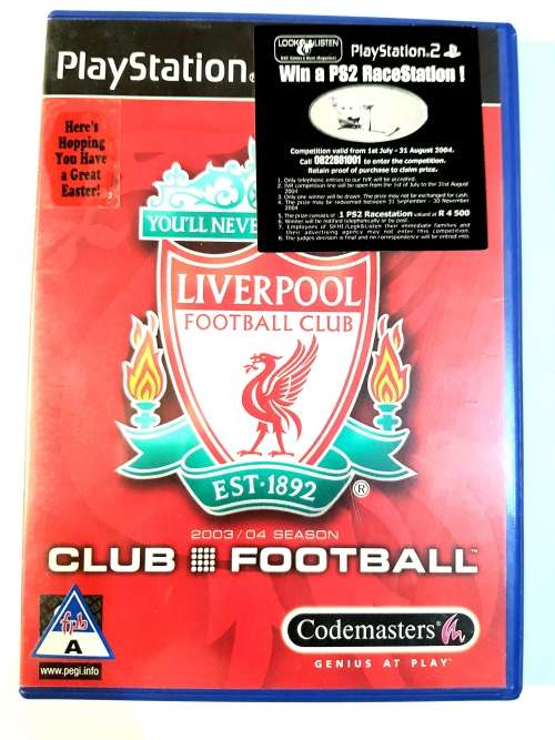 Playstation 2, Liverpool Club Football 2003/2004 Season