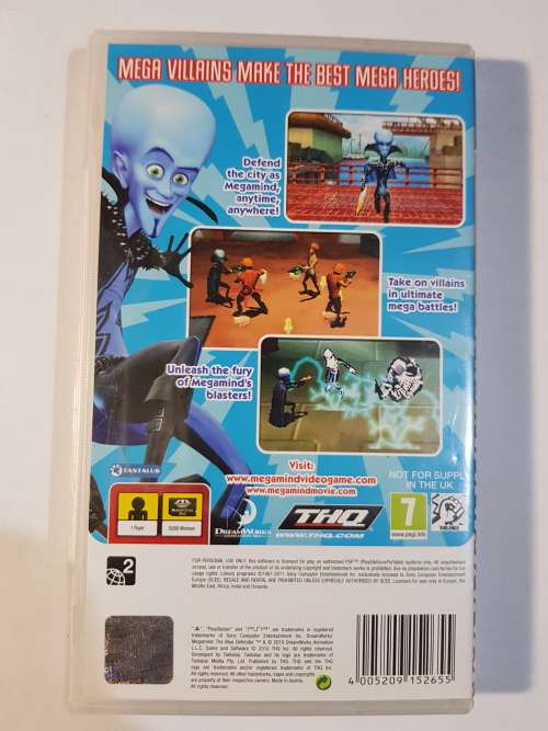 PSP, Megamind, The Blue Defender