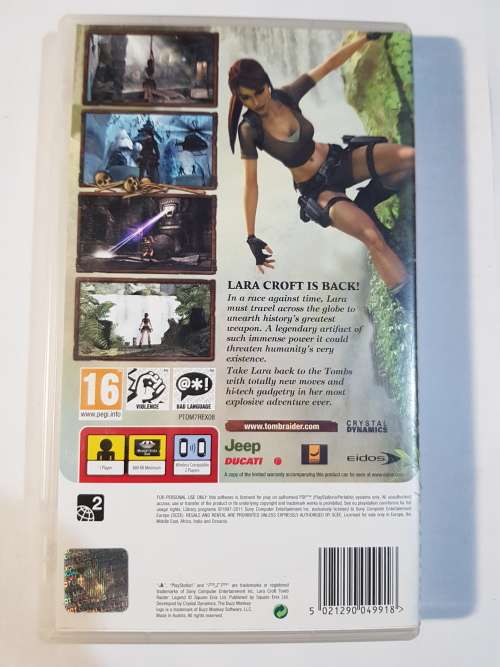 PSP, Tomb Raider, Legend