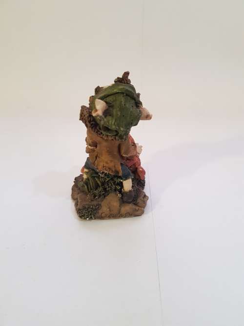 Witch with Mushroom Figurine, Crown
