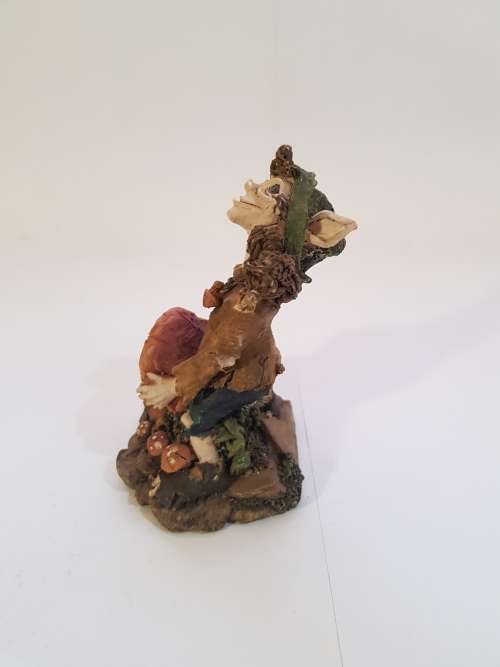 Witch with Mushroom Figurine, Crown