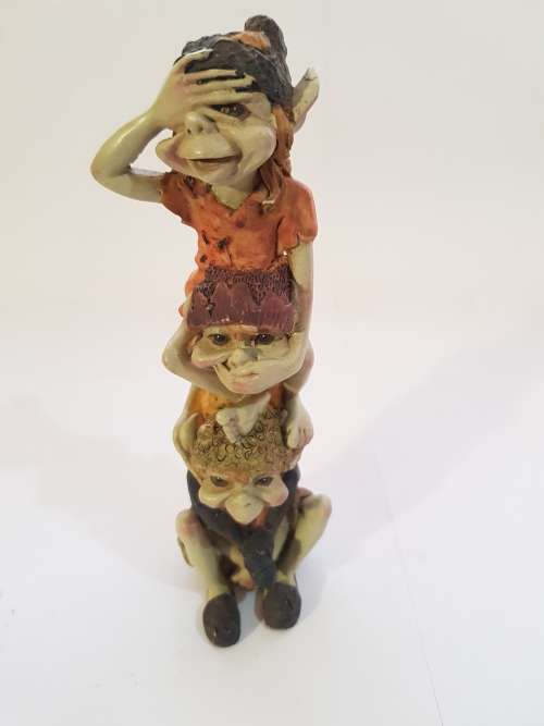 Speak, Hear and See No Evil Ornament