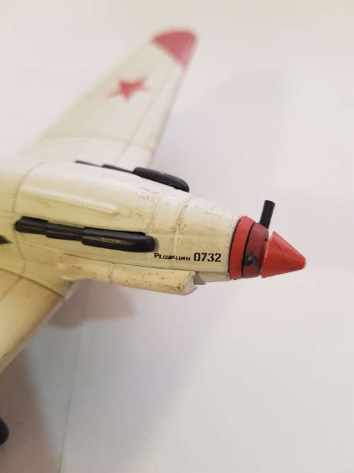 Model Airplane, WW II Russian MIG-3, 1:48, Metal, No. 99058