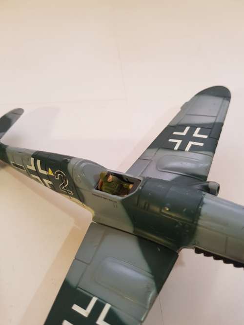 Model Airplane, WW II, Messerschmitt BF 109, 1:48, Metal, No. 99078