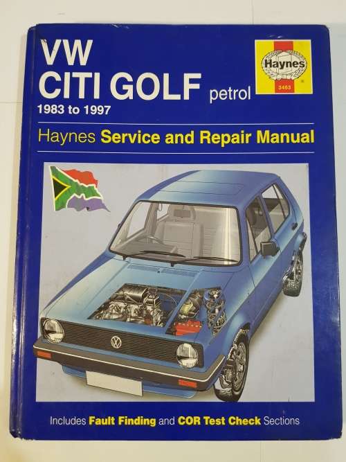 VW Citi Golf 1983-1997 Service and Repair Manual, Haynes