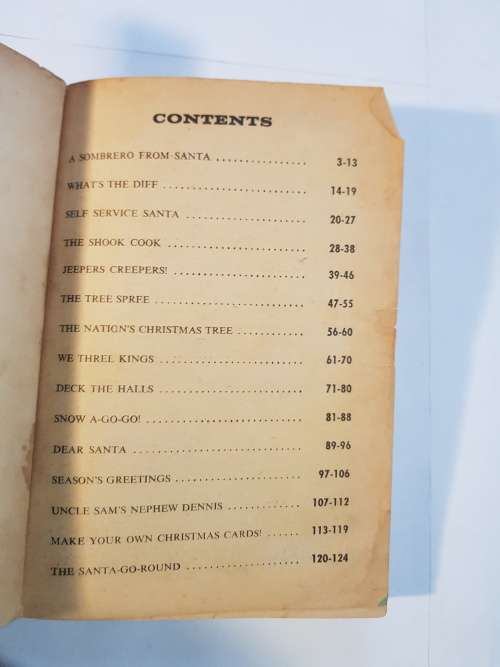 Dennis The Menace, Jangle Bells No, 10, 1971 booklet