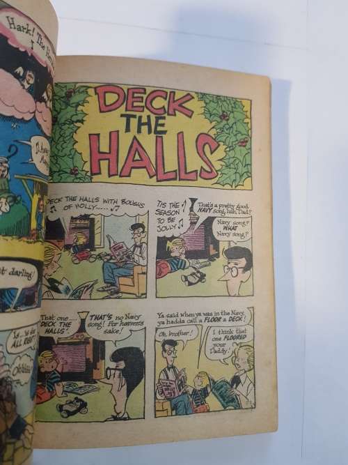 Dennis The Menace, Jangle Bells No, 10, 1971 booklet