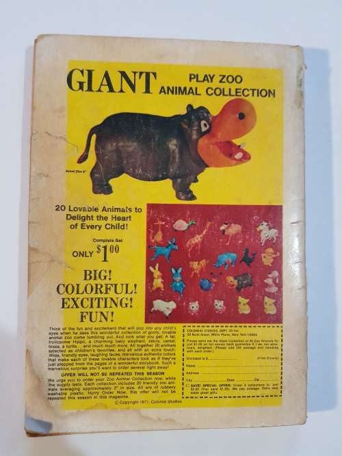 Dennis The Menace, Jangle Bells No, 10, 1971 booklet